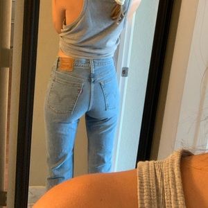 Levi’s Wedgie straight leg jeans